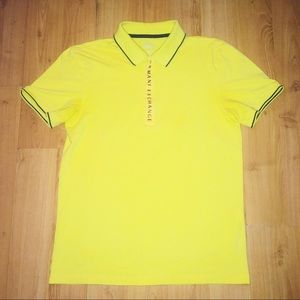 ARMANI EXCHANGE ZIPPER POLO